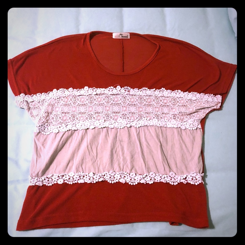 Lace Front Shirt